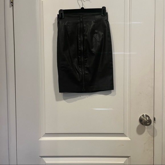 All Saints Metal Pencil Skirt - Picture 3 of 3